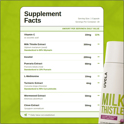 Uvola - Milk Thistle Support